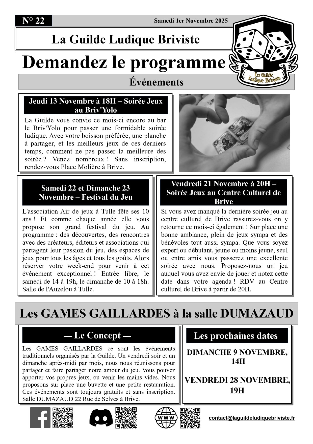 Demandez le programme !