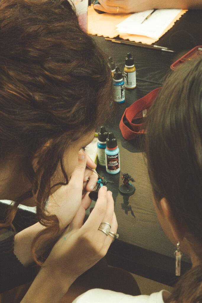 Cassilda en plein cours