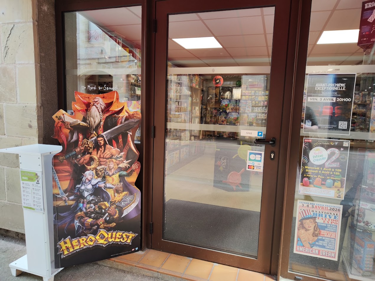 HeroQuest au Gobelin à Brive
